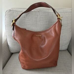 Coach Legacy Duffle 19889 Brown Hobo Shoulder Bag Purse Tote Leather Y2K